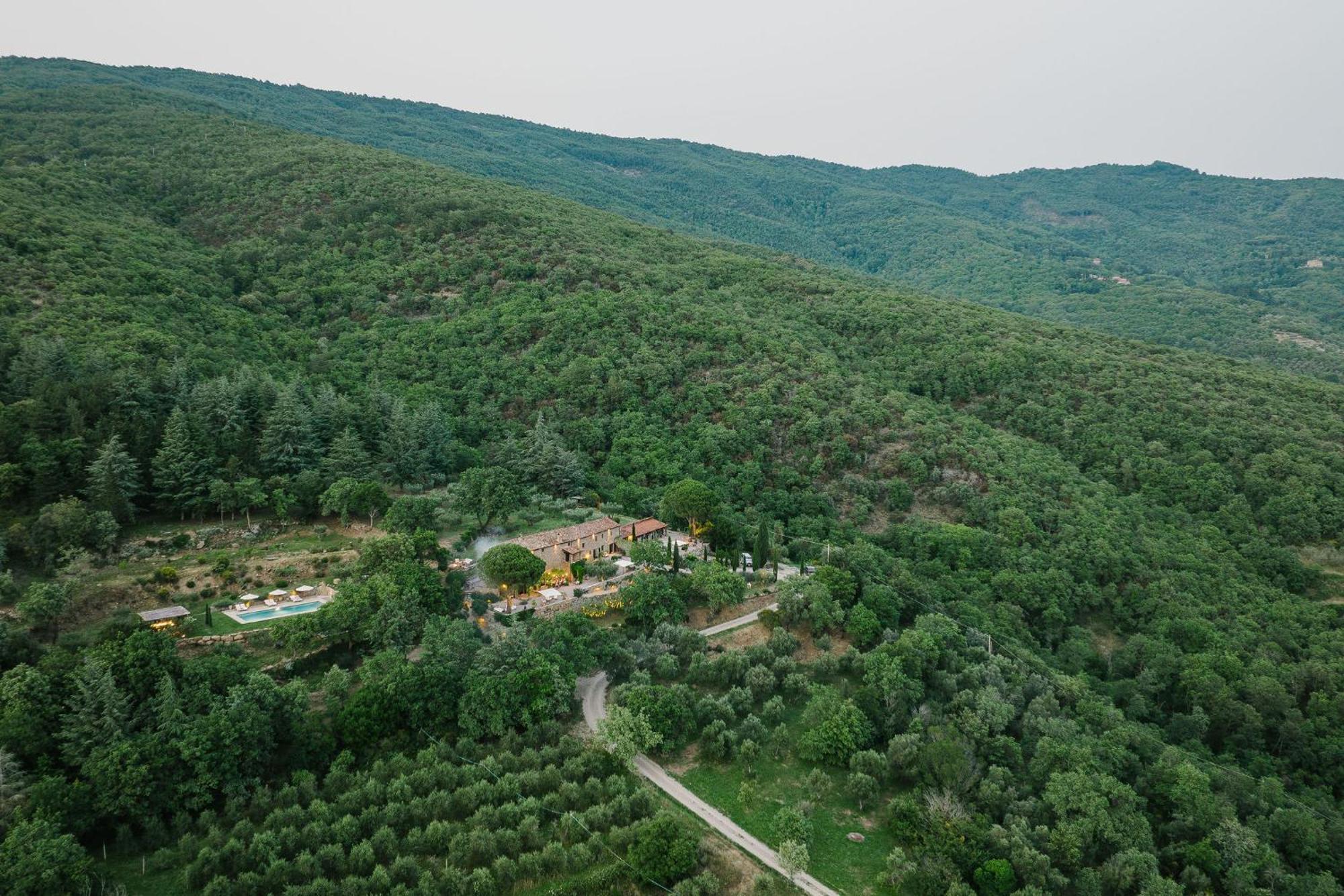 Villa Montanare Кортона Екстериор снимка